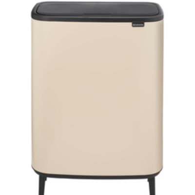 Brabantia Bo Touch Bin pojemnik na odpady 60 l beżowy 251580