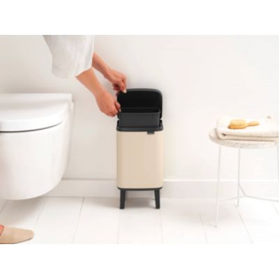 Brabantia Bo Hi kosz na śmieci 4 l Soft Beige 251627