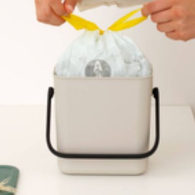 Brabantia Sort & Go sortownik na odpady 3 l beżowy 251689