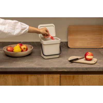 Brabantia Sort & Go sortownik na odpady 3 l beżowy 251689