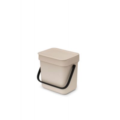 Brabantia Sort & Go sortownik na odpady 3 l beżowy 251689