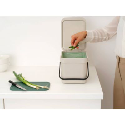 Brabantia Sort & Go sortownik na odpady 6 l beżowy 251702