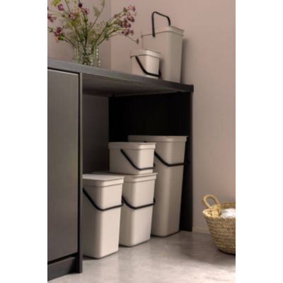 Brabantia Sort & Go sortownik na odpady 16 l Soft Beige 251740