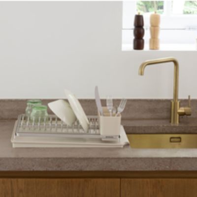 Brabantia Sink Side suszarka do naczyń 49x38,5x14 cm beżowy 252020