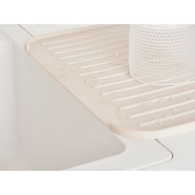 Brabantia Sink Side mata ociekowa 43,8x32,5x0,9 cm beżowa 252044
