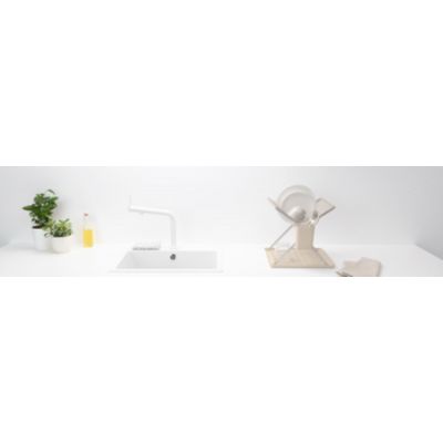 Brabantia Sink Side suszarka do naczyń 37x33x31,5 cm beżowy 252082