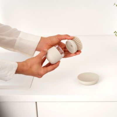 Brabantia SinkSide wymienne końcówki szczotki 2 szt beżowy 252143