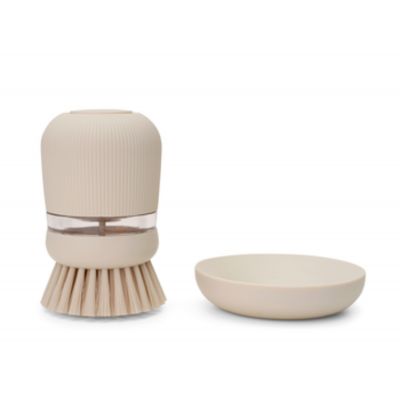 Brabantia Sink Side szczotka z dozownikiem beżowa 252167