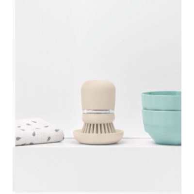 Brabantia Sink Side szczotka z dozownikiem beżowa 252167