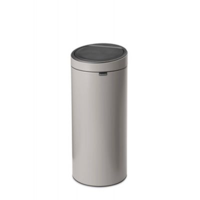 Brabantia Bo Touch Bin kosz na śmieci 30 l Soft Grey 254963