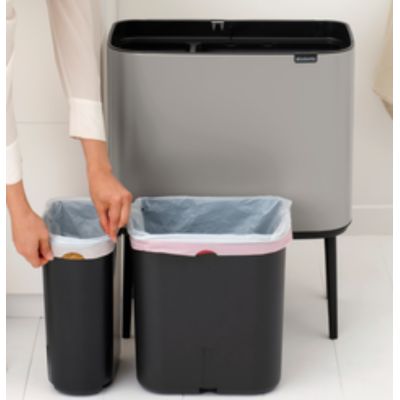 Brabantia Bo Touch Bin pojemnik na odpady 34 l Soft Grey 255007