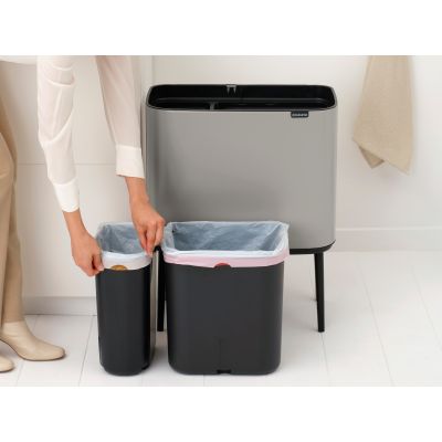 Brabantia Bo Touch Bin pojemnik na odpady 34 l Soft Grey 255007