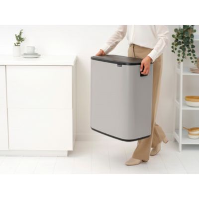 Brabantia Bo Touch Bin pojemnik na odpady 60 l szary 255045