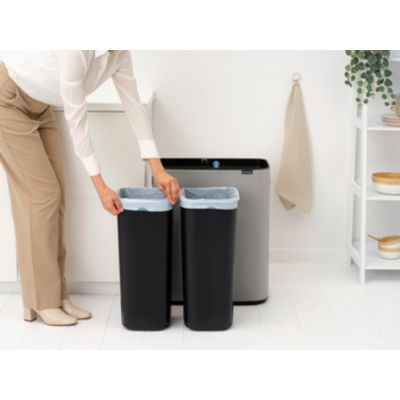 Brabantia Bo Touch Bin pojemnik na odpady 60 l szary 255045