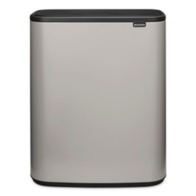Brabantia Bo Touch Bin pojemnik na odpady 60 l szary 255045