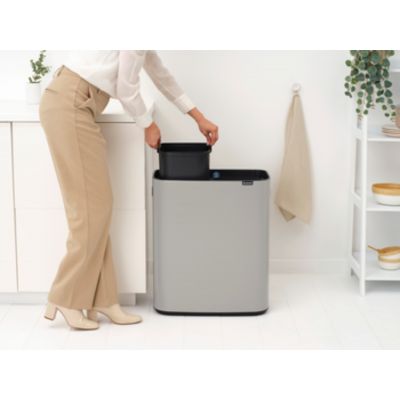 Brabantia Bo Touch Bin pojemnik na odpady 60 l szary 255045