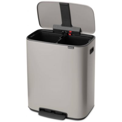 Brabantia Bo pojemnik na odpady 60 l Soft Grey 255069