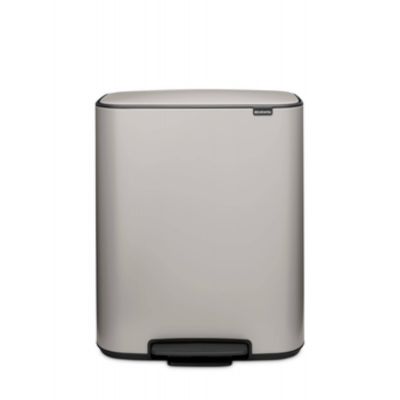 Brabantia Bo pojemnik na odpady 60 l Soft Grey 255069