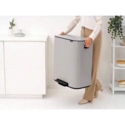Brabantia Bo pojemnik na odpady 60 l Soft Grey 255069