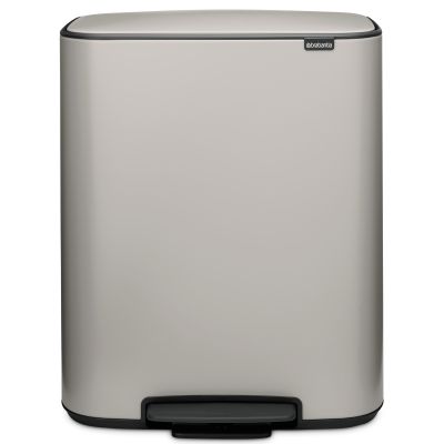 Brabantia Bo pojemnik na odpady 60 l szary Soft Grey 255083