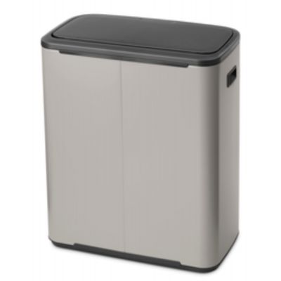 Brabantia Bo Touch Bin pojemnik na odpady 60 l szary 255106