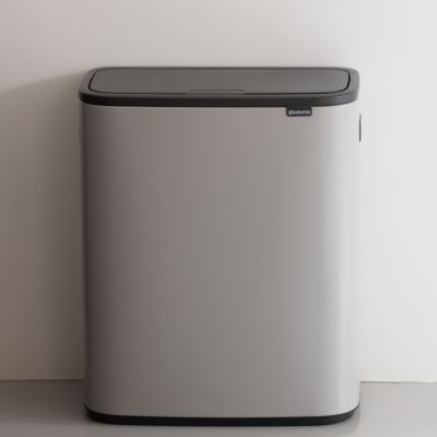 Brabantia Bo Touch Bin pojemnik na odpady 60 l szary 255106
