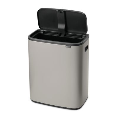 Brabantia Bo Touch Bin pojemnik na odpady 60 l szary 255106
