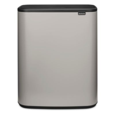 Brabantia Bo Touch Bin pojemnik na odpady 60 l szary 255106