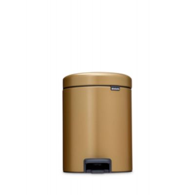 Brabantia NewIcon kosz na śmieci 5 l Warm Brass 255243