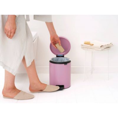 Brabantia NewIcon kosz na śmieci 5 l Lilac Pink 255281