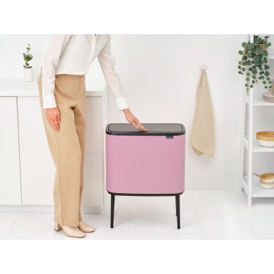 Brabantia Bo Touch Bin pojemnik na odpady 33 l Lilac Pink 255328