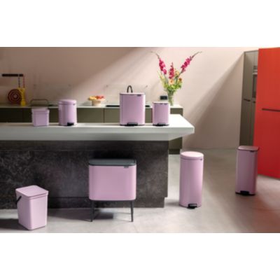 Brabantia Bo Touch Bin pojemnik na odpady 33 l Lilac Pink 255328