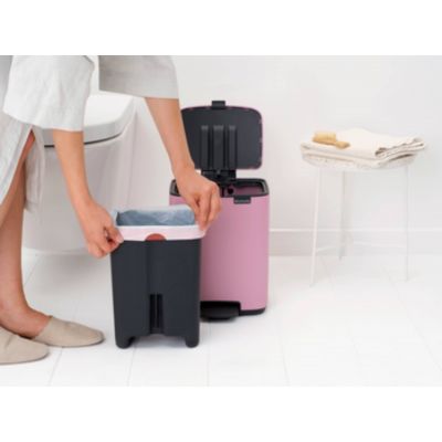 Brabantia Bo kosz na śmieci 7 l Lilac Pink 255366
