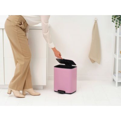 Brabantia Bo kosz na śmieci 12 l  Lilac Pink 255380