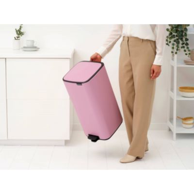 Brabantia Bo pojemnik na odpady 30 l Lilac Pink 255403