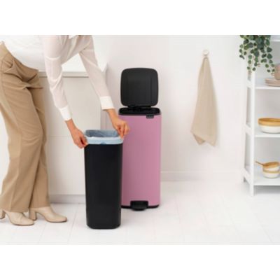 Brabantia Bo pojemnik na odpady 30 l Lilac Pink 255403