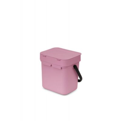 Brabantia Sort & Go sortownik na odpady 3 l Lilac Pink 255427