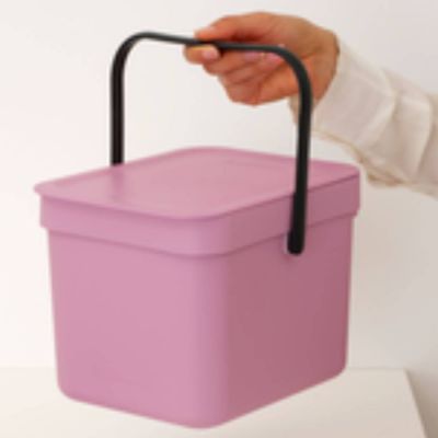 Brabantia Sort & Go sortownik na odpady 6 l Lilac Pink 255441