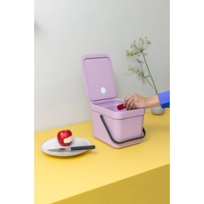 Brabantia Sort & Go sortownik na odpady 6 l Lilac Pink 255441