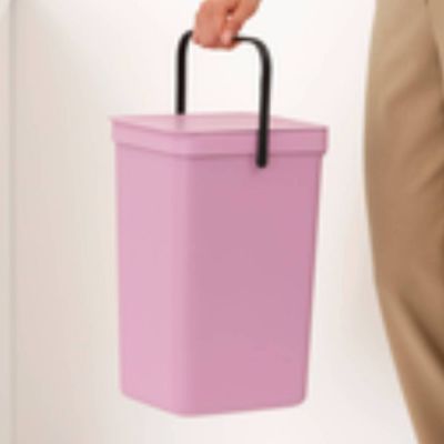 Brabantia Sort & Go sortownik na odpady 16 l Lilac Pink 255489