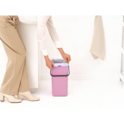 Brabantia Sort & Go sortownik na odpady 16 l Lilac Pink 255489