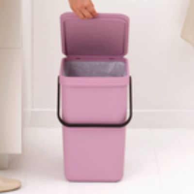 Brabantia Sort & Go sortownik na odpady 25 l Lilac Pink 255502