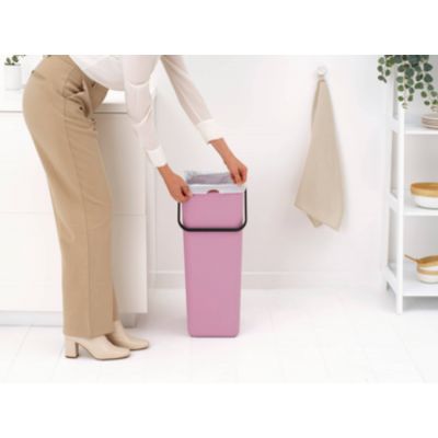 Brabantia Sort & Go sortownik na odpady 40 l Lilac Pink 255526