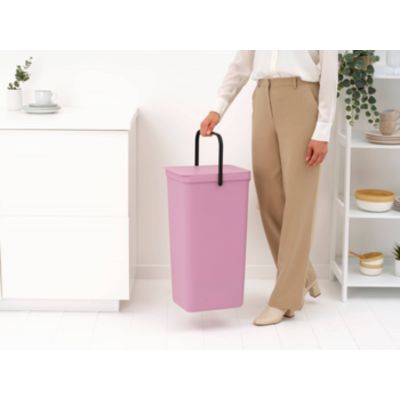 Brabantia Sort & Go sortownik na odpady 40 l Lilac Pink 255526