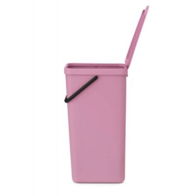 Brabantia Sort & Go sortownik na odpady 40 l Lilac Pink 255526