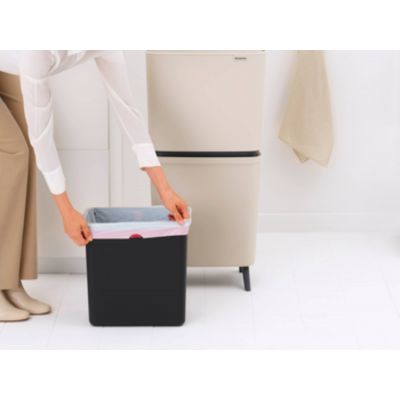 Brabantia SortUp Hi sortownik na odpady 45 l Soft Beige 275005