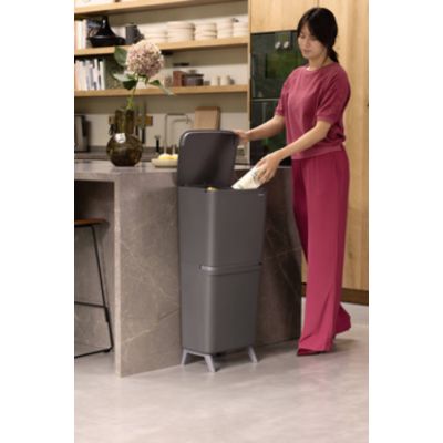 Brabantia SortUp Hi sortownik na odpady 45 l Dark Grey 275043