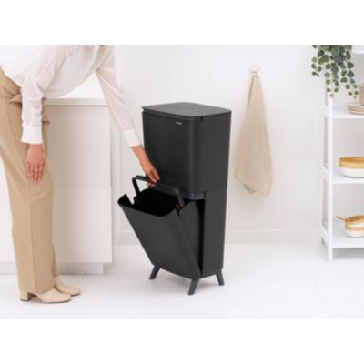 Brabantia SortUp Hi sortownik na odpady 45 l Soft Beige 275005