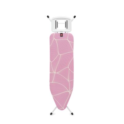 Brabantia deska do prasowania z solidną podstawą na żelazko parowe Lilac Waves 246067