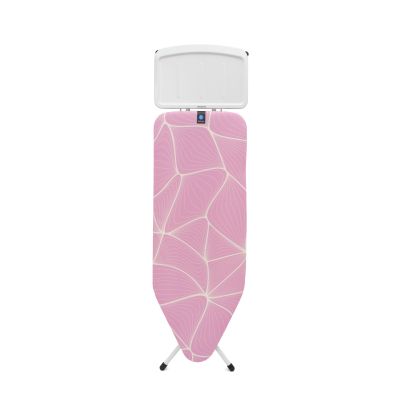 Brabantia deska do prasowania z solidną podstawą na generator pary Lilac Waves 246081